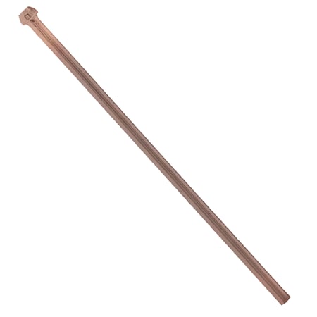 Westbrass 3/8" OD Bullnose Faucet Riser D119-11